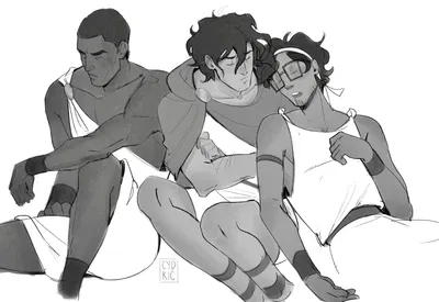 Odysseus, Polites, and Eurylochus