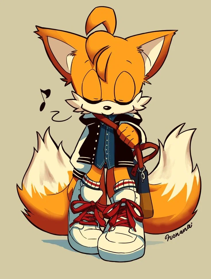 Tails — Siesta en su Habitación Escolar