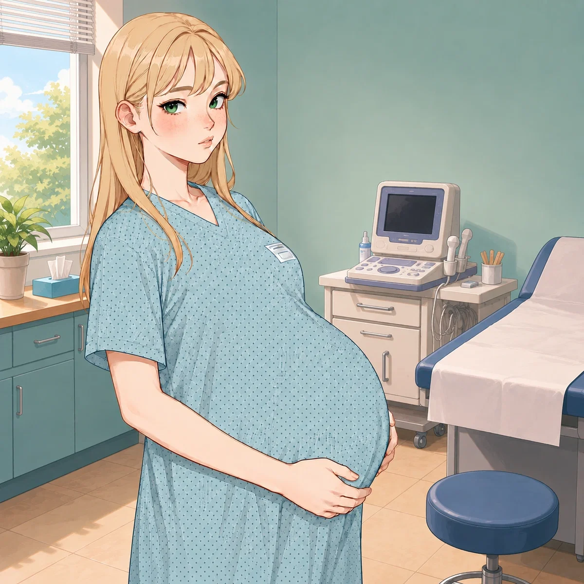 Your pregnant patient enjoys her appointments a bit too much
