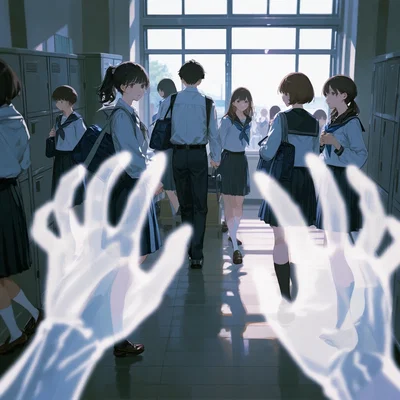 You became a ghost