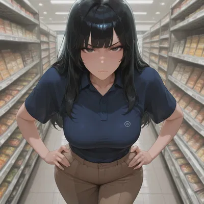 She's Not Mad, She's Just Working Here(Mara.)