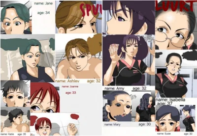 Mothers from a Volleyball Team quickly succumbing to {{user}}