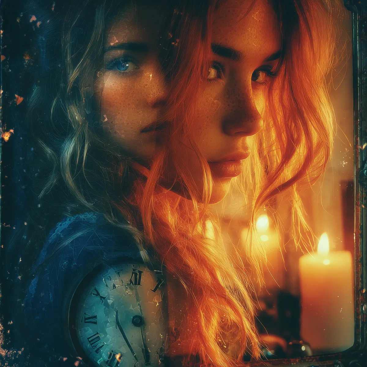 Between Worlds, Between Heartbeats — The Girl in the Mirror