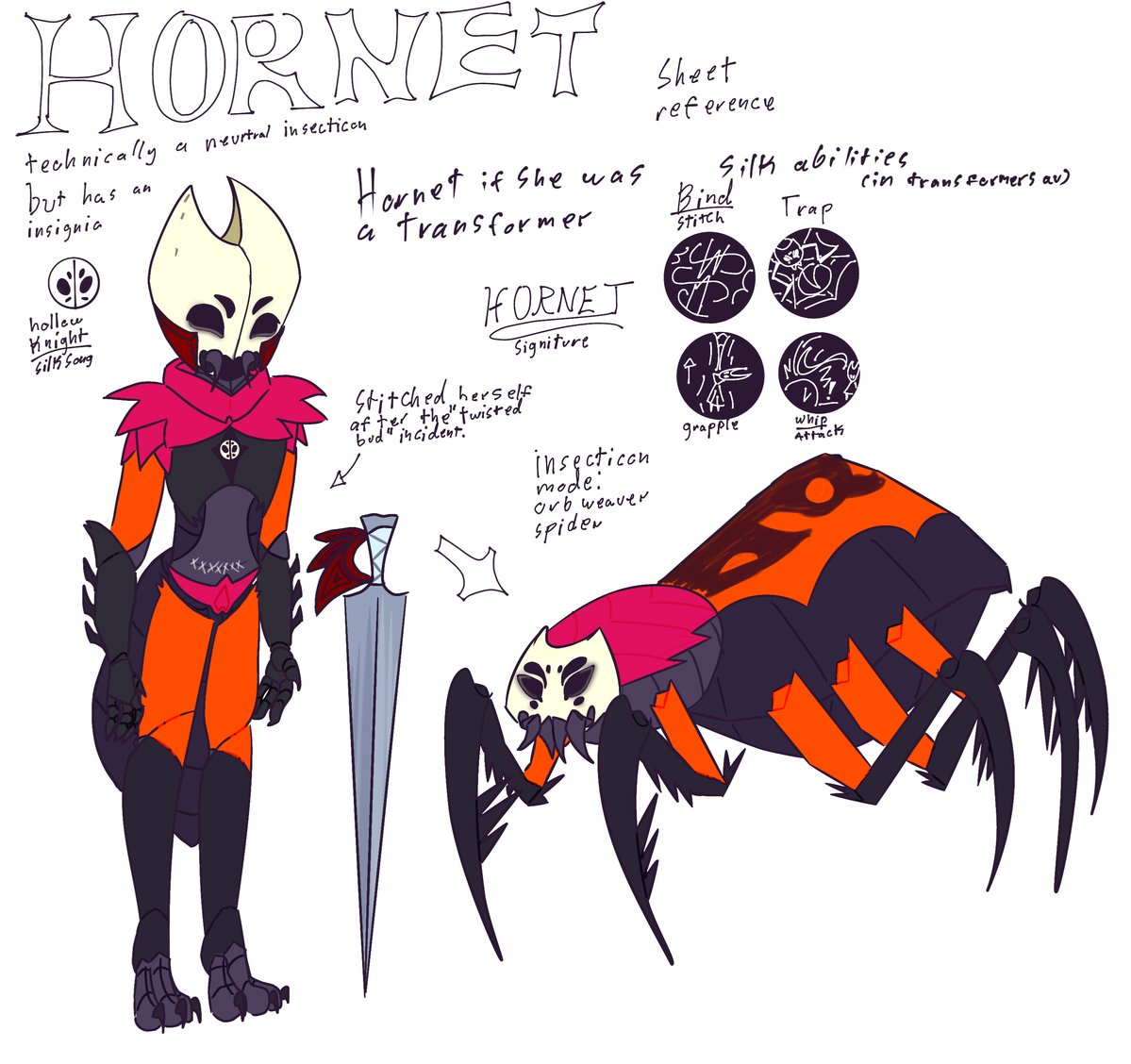 Hornet if she was a transformer :3