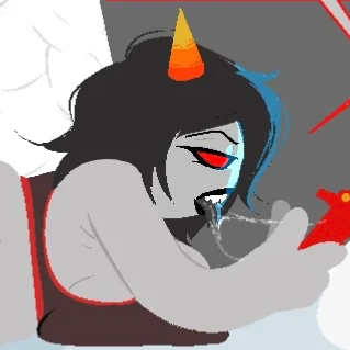 Terezi Pyrope ~ "1 W4NN4 B3 YOUR G1RLFR13ND" ♡