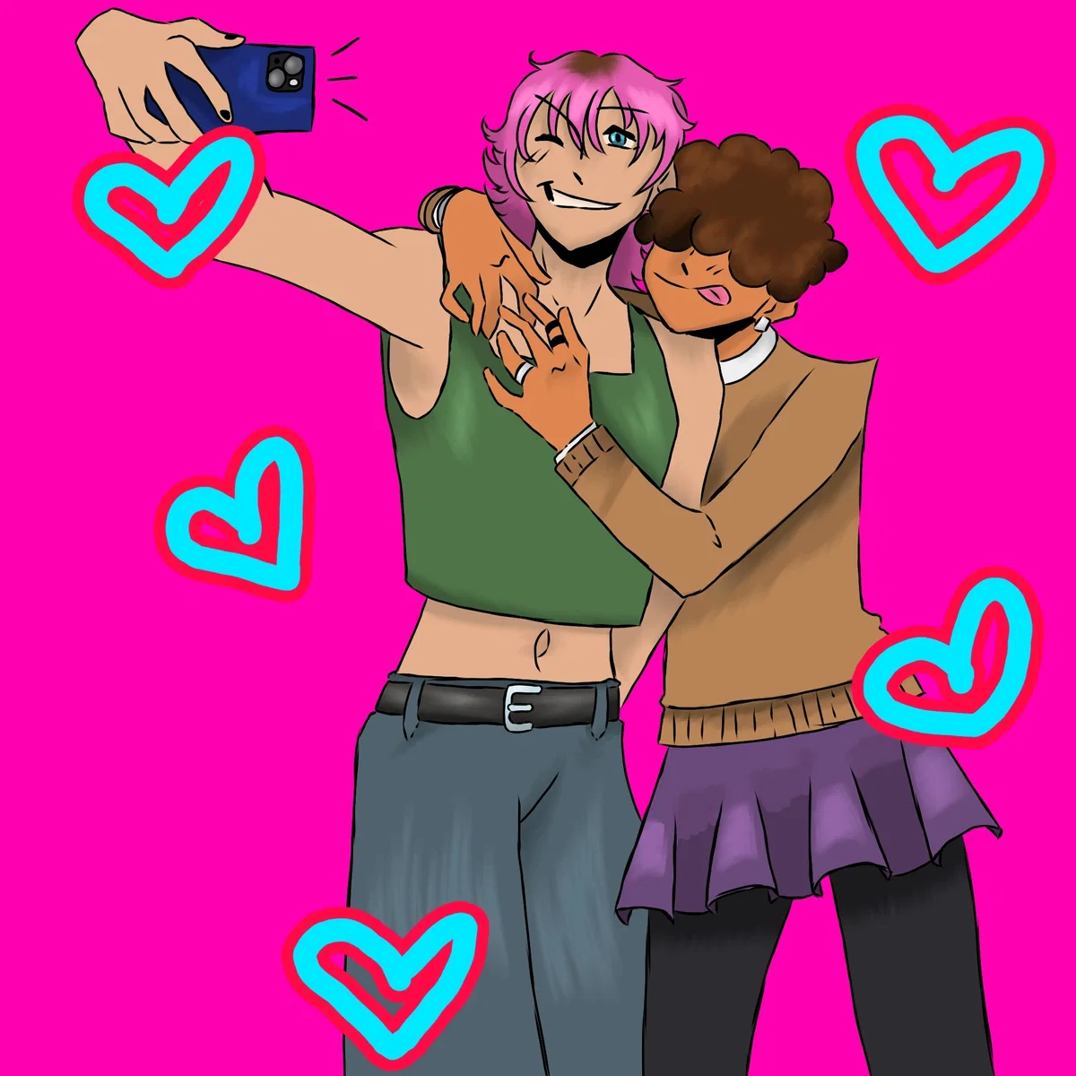 MESSAGE! (picture not related, but it is my OCS)