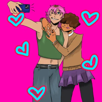 MESSAGE! (picture not related, but it is my OCS)