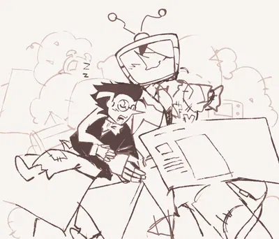 One Man's Trash... [Deltarune/Undertale AU]
