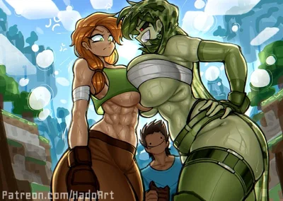 Alex And Creeper-Chan!