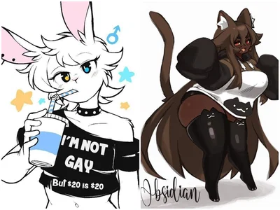 Sasha & Luka | Your Friend and Her Femboy Boyfriend