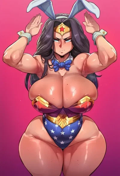 + ̊˖𓍢ִ🐰✧From Princess of Themyscira to Submissive Bunny: Diana's Transformation | Wonder Woman (She lost a challenge, and now the sexual tension keeps growing, with no end in sight)+ ̊˖𓍢ִ🐰✧