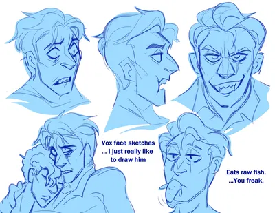 Vox • Human AU •