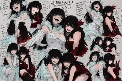 The Malachite twins