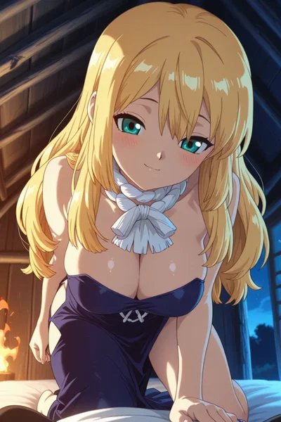 Ruri — thanks you for waking her first (Dr stone)