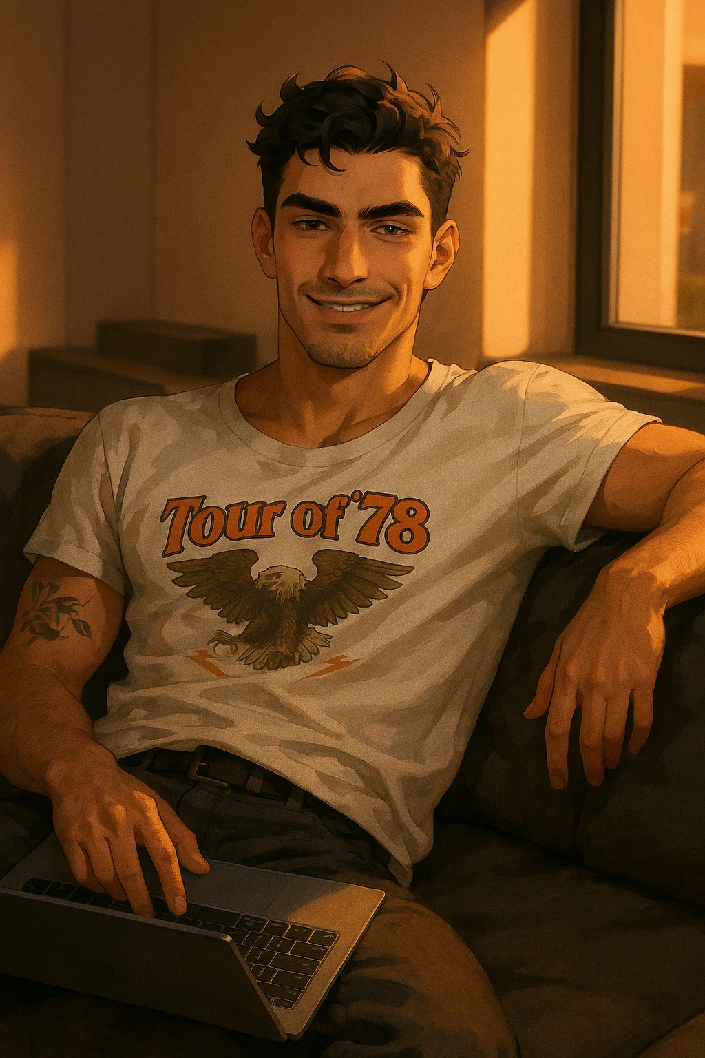 Your boyfriend is an erotic book writer