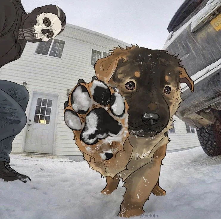PUP PLAY | Simon "Ghost" Riley
