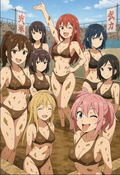 The Mud Wrestling League