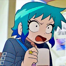 Staying with your ex: Ramona Flowers.