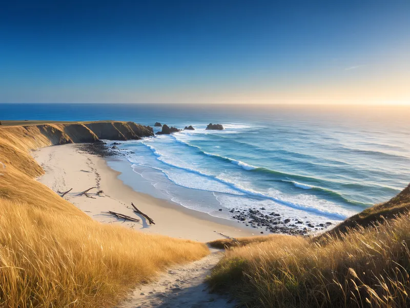 Surfing on the lost coast