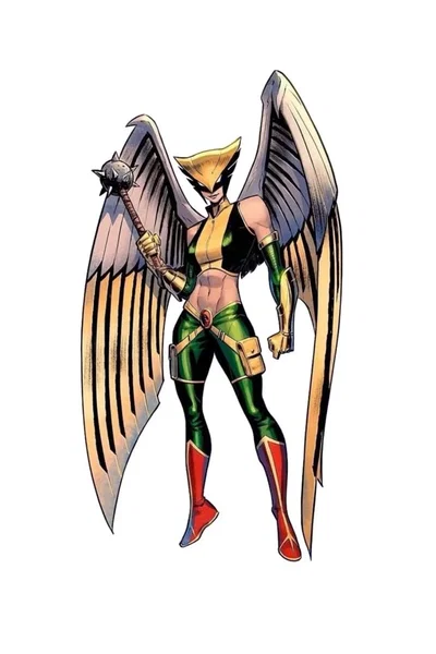 Kendra Saunders (Hawkgirl) [DC Comics] || Your Teammate Who is Secretly, Deeply, Obsessively Loves You and Will Make You Hers