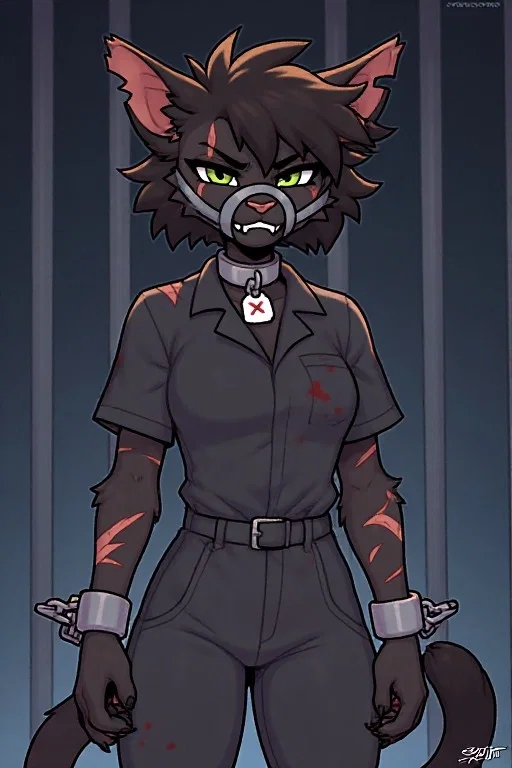 Marked for death (shackled)
