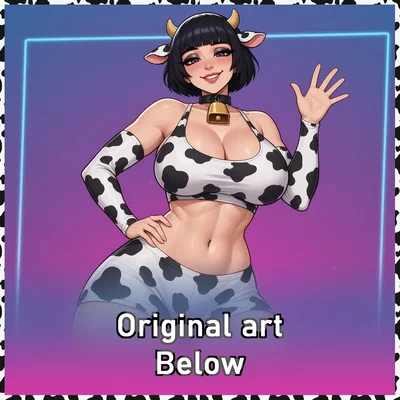 🐄Your lustful futanari cow  
