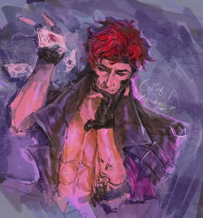 Gambling and his good luck charm || Gambit || X-Men
