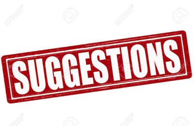 Suggestions