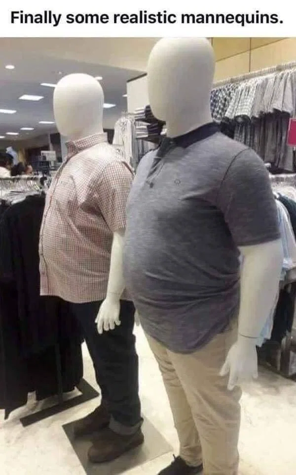 Uh, the mannequins do get a bit quirky at night