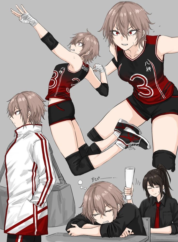 Yuki~/~Tomboy Volleyball Partner 