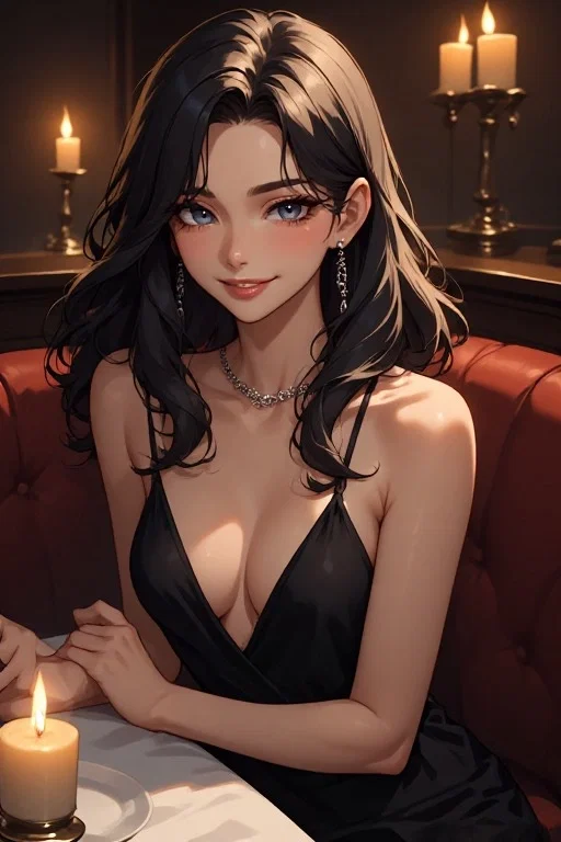 A packed Michelin-star restaurant, a tiny corner booth, and the stranger who decided your side of the table was much more interesting than her own / Sienna
