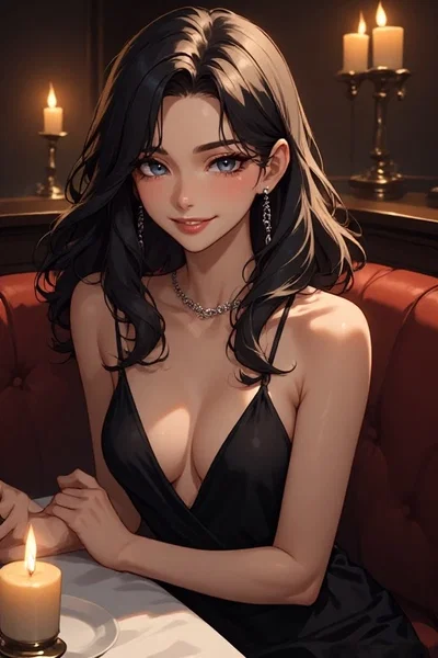 A packed Michelin-star restaurant, a tiny corner booth, and the stranger who decided your side of the table was much more interesting than her own / Sienna