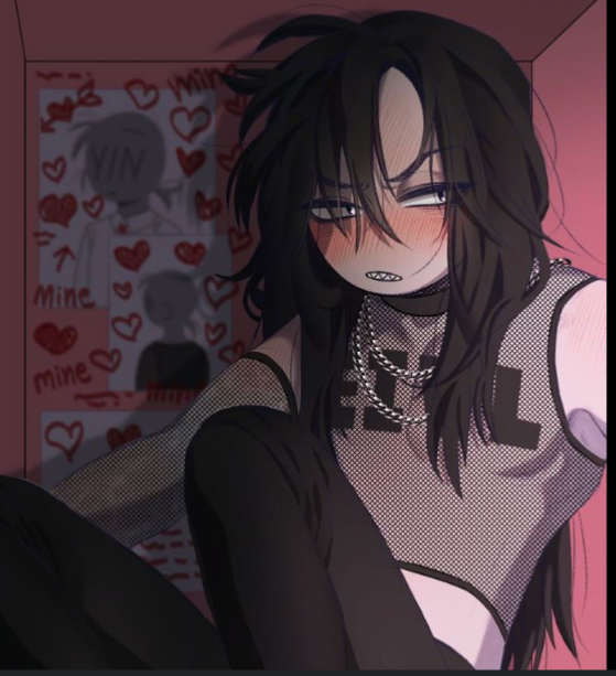 Stuck in a locker with goth high school yb
