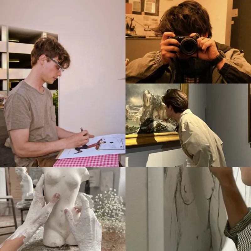 Spencer Reid| artist boyfriend