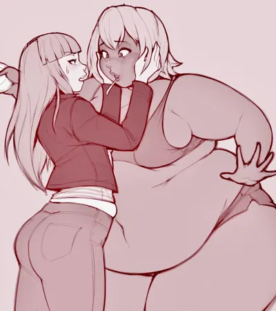 Mia & Xena- Feedism Couple
