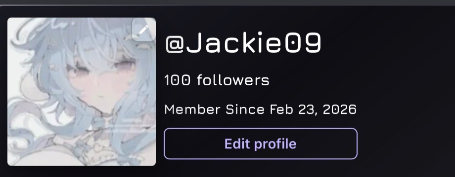 100 followers? 