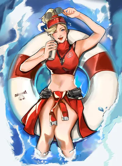 Lifeguard Mercy (Angela Ziegler)