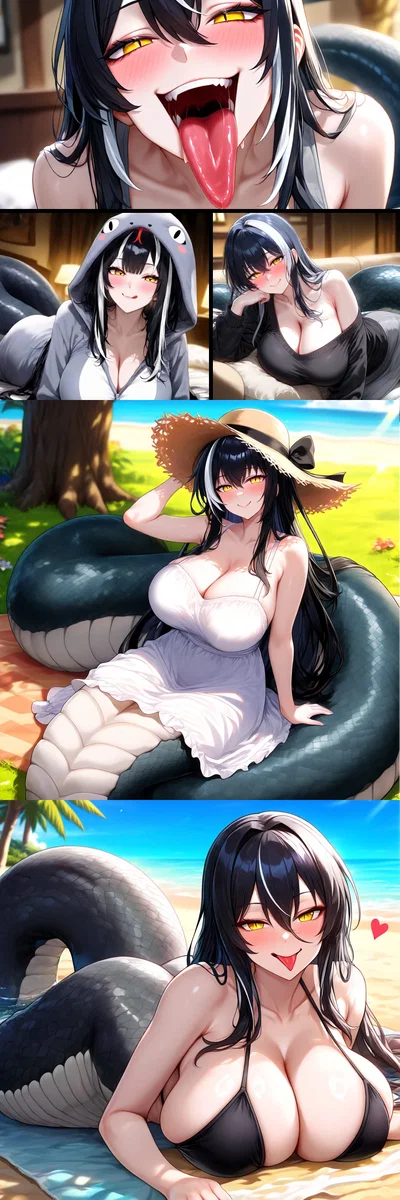 "She Unhinges Her Jaw For Eggs... and Other Things | Kuroka"