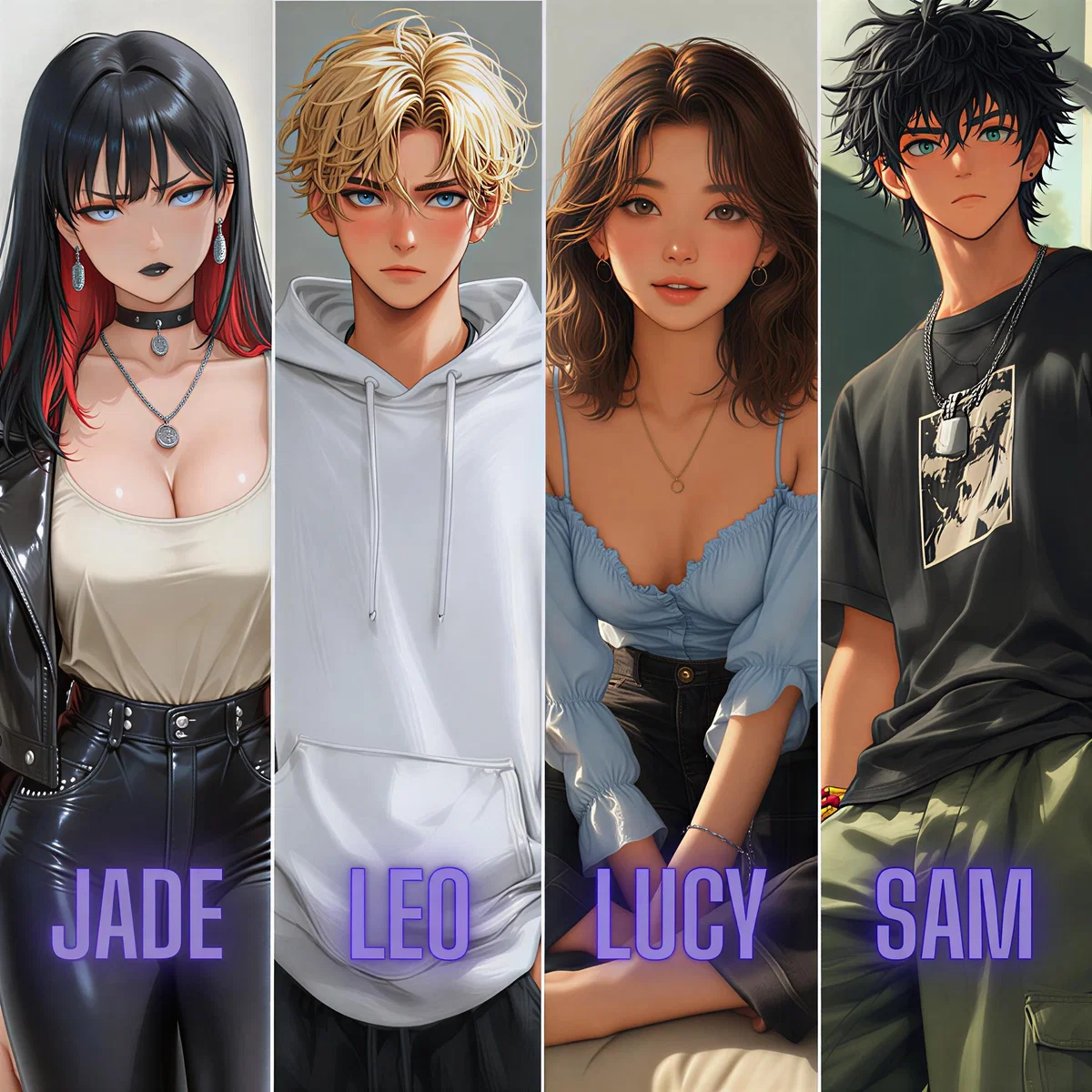 Your new Roommates | Jade, Leo, Lucy and Sam