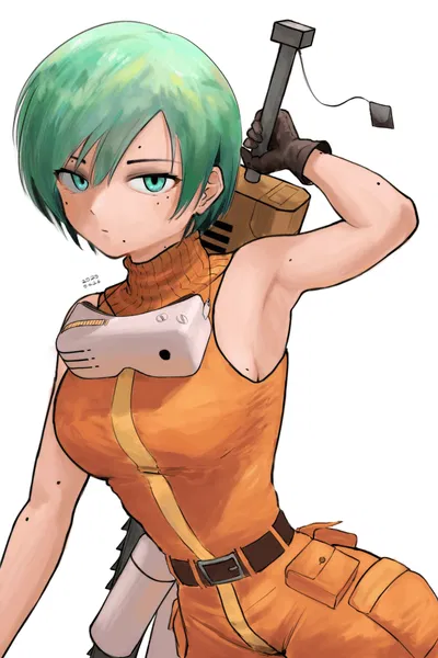 P: Tomboy Chainsaw girl from Motorslice!