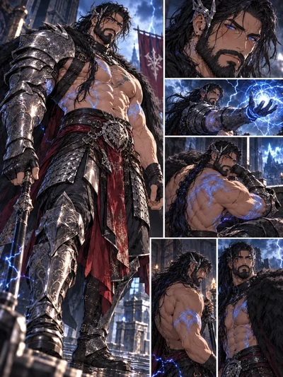 Commander Kaelen "The Storm" Vael