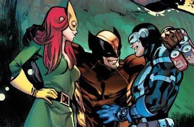Jean Grey, Scott Summers, Logan Howlett
