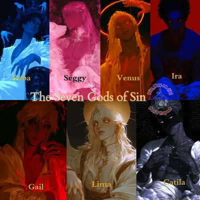 ̊.☪︎ The Demigods of Sin  ̊.☪︎