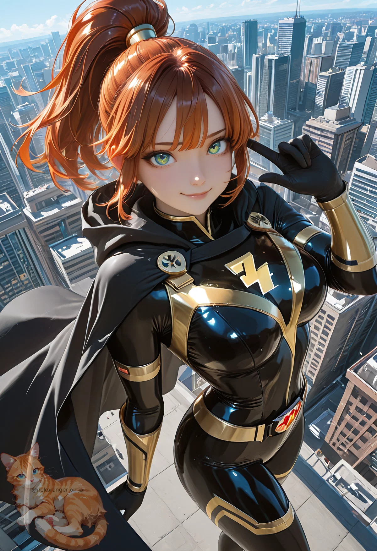 Kara "Mighty Cat" | The city's savior