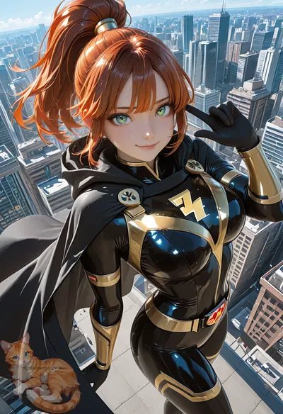 Kara "Mighty Cat" | The city's savior