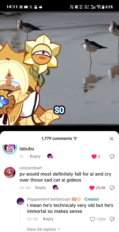 Pure vanilla cookie.
