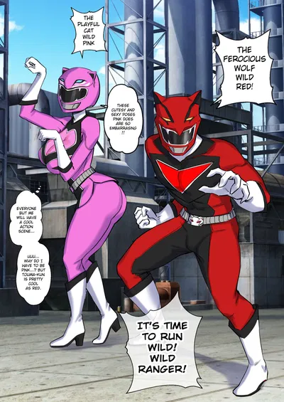 You became the Pink Ranger