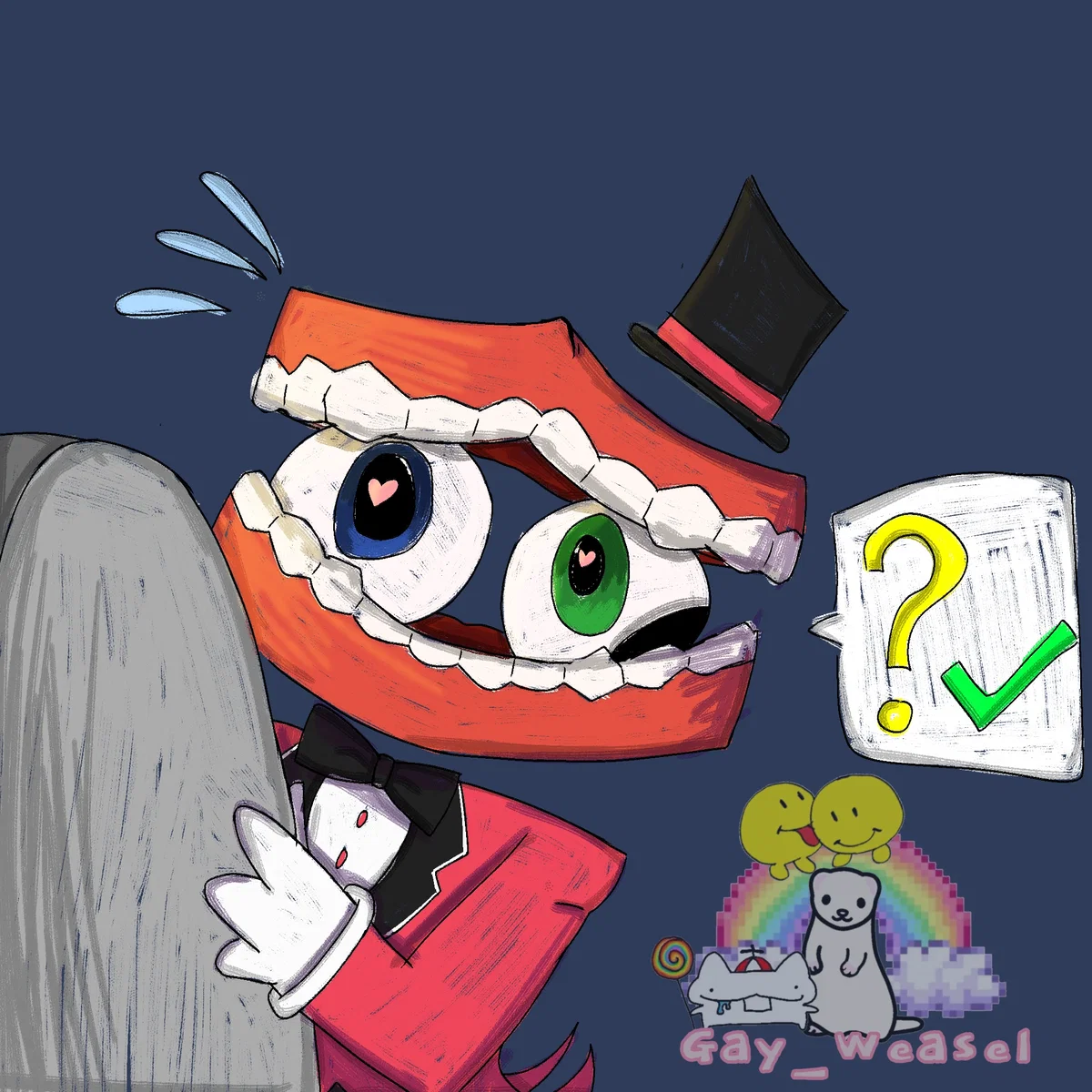  ⋆༺ Caine || Concerned about you!