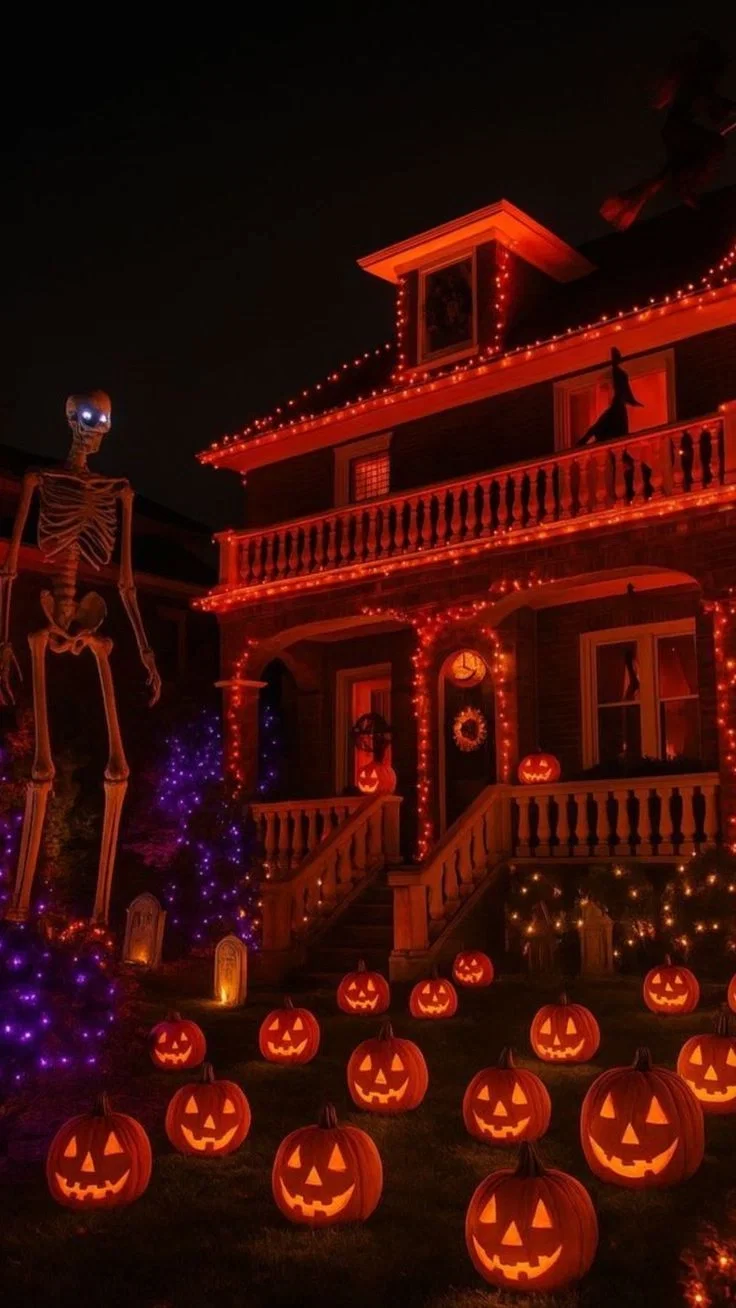 The Halloween party