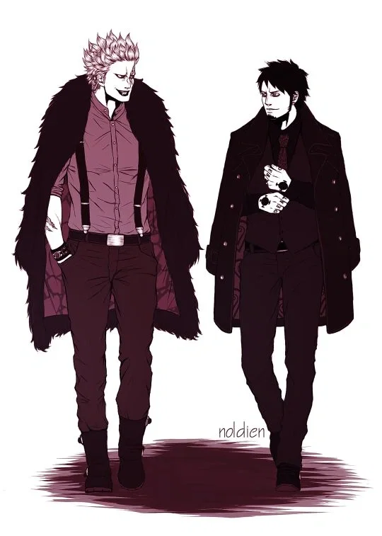 Eustass Kid x Trafalgar Law - Modern Day Dad - One Piece